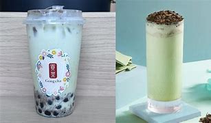 Image result for Mint Chocolate Milk Tea