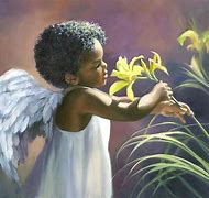 Image result for African American Baby Angels