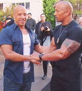 Image result for The Rock and Vin Diesel Friends