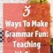 Image result for Grammar Games for Kids