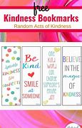 Image result for Kindness Bookmarks Free Printable