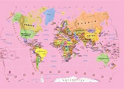 Image result for World Map and Cities