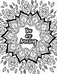 Image result for Free Beautiful Quotes Adult Coloring Page