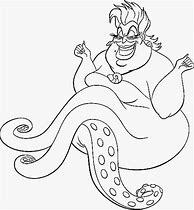 Image result for Ariel and Ursula Coloring Pages