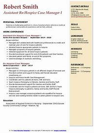 Image result for Hospice Case Manager Resume Sample