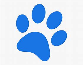 Image result for Paw Print Blue Icon Logo