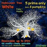 Image result for White Halloween Tree