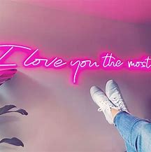 Image result for Love You Neon Sign