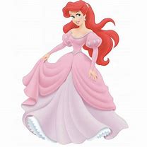 Image result for Little Mermaid Ariel Pink Dress