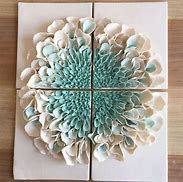 Image result for Porcelain Flower Wall Decor