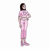 Image result for Cartoon Girl Standing Pose