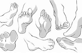 Image result for How to Draw Feet Front View