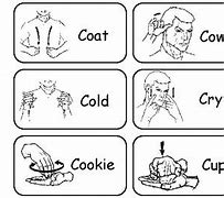 Image result for American Sign Language Cards