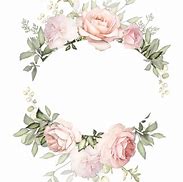 Image result for Watercolor Floral Wreath Clip Art