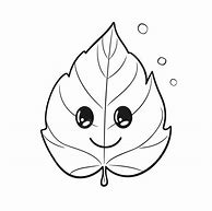 Image result for Coloring Picture of Leaf