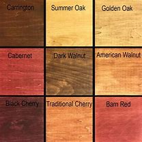 Image result for Tinted Varnish Color Chart