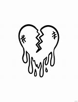 Image result for Drawn Broken Heart Graphic