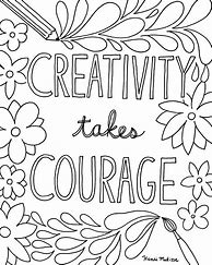 Image result for Free Beautiful Quotes Adult Coloring Page