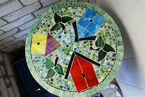 Image result for Mosaic Glass Tiles Craft