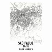 Image result for Sao Paulo Brazil On World Map