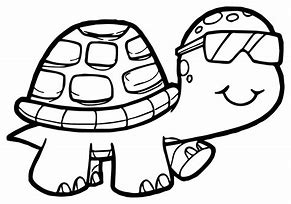 Image result for Fun Turtle Coloring Pages