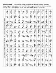 Image result for ASL Worksheets to Practice On