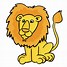 Image result for Male Lion Clip Art