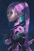 Image result for Cyborg Girl Face