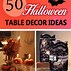 Image result for Examples for Halloween Table Decorations