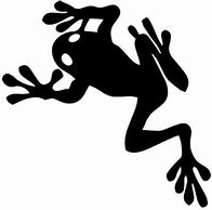 Image result for Black Frog Decal