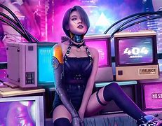 Image result for Steampunk Cyborg Girl