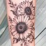 Image result for Sunflower Tattoo Minimalist Design