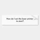 Image result for Bumper-Sticker Printer