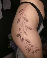 Image result for Flower Vine Tattoo Sketches