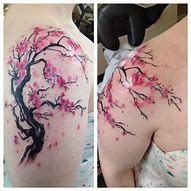 Image result for Autumn Tree Tattoo