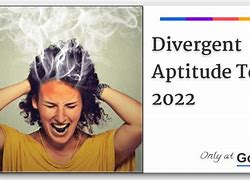 Image result for Divergent Aptitude Test