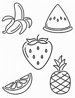 Image result for Fruit Color Pages