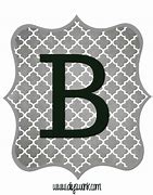 Image result for Black Letter B Clip Art