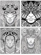 Image result for Free Advanced Adult Coloring Pages