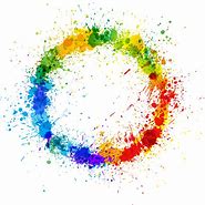 Image result for Rainbow Splash Circle PNG