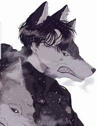 Image result for Cool Anime Wolf Boy with Hoodie