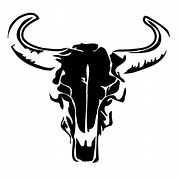 Image result for Cow Skull Stencil