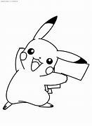 Image result for Dibujo De Picachu Para Colorear