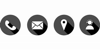 Image result for Contact Icon White Transparent