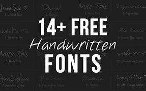 Image result for Handwritten Fonts Bullet Journal