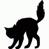 Image result for Halloween Cat Silhouette Patterns