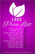 Image result for Price List Format Template