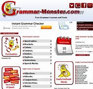 Image result for Grammar Monster