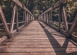 Image result for Horizontal Wooden Bridge