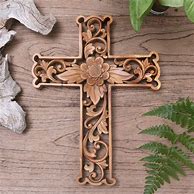 Image result for Wood Carved Crosses